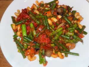 Pasta with veggies. Ask for no parmesan.  at Seasons 52 in Garden City