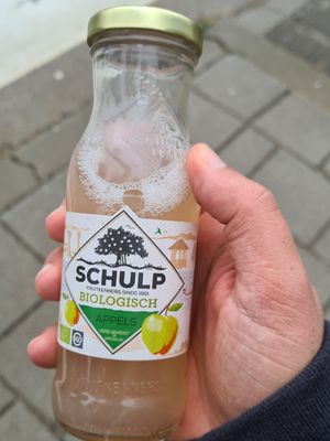 Schulp apple juice at Frietboutique in Rotterdam