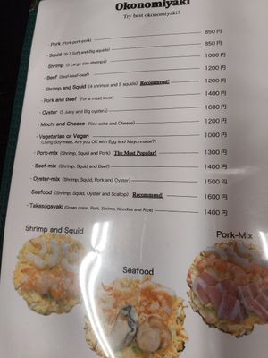  at Okonomiyaki Chitose in Osaka