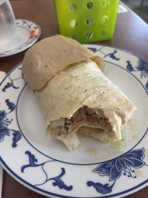 Vegan burrito  at Salpicon in Vienna