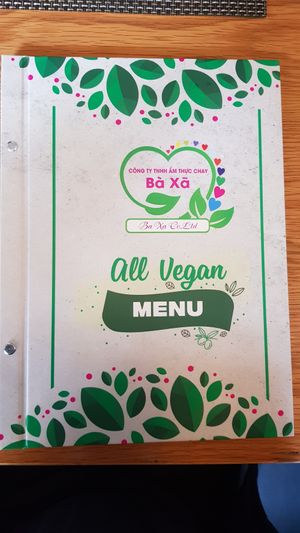 Menu 1/30 at Ba Xa - Quan 3 in Ho Chi Minh City