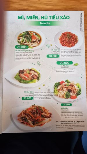 Menu 9/30 at Ba Xa - Quan 3 in Ho Chi Minh City