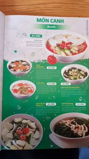 Menu 17/30 at Ba Xa - Quan 3 in Ho Chi Minh City