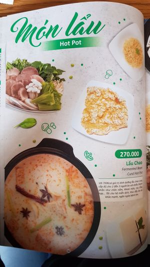 Menu 18/30 at Ba Xa - Quan 3 in Ho Chi Minh City