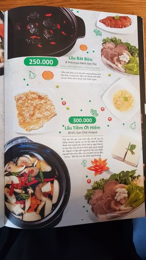 Menu 21/30 at Ba Xa - Quan 3 in Ho Chi Minh City