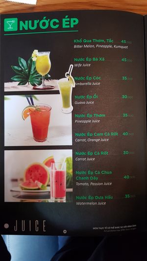 Menu 26/30 at Ba Xa - Quan 3 in Ho Chi Minh City