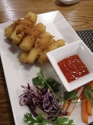 Crispy fried tofu at Ba Xa - Quan 3 in Ho Chi Minh City