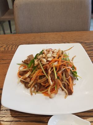 One of their salads - was delicious at Ba Xa - Quan 3 in Ho Chi Minh City