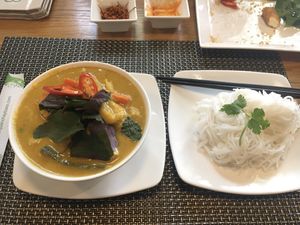 Vegetable Curry with rice noodles (65,000VND) at Ba Xa - Quan 3 in Ho Chi Minh City