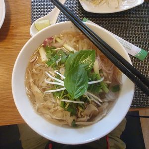 Pho Ga (Pho with veg chicken) at Ba Xa - Quan 3 in Ho Chi Minh City