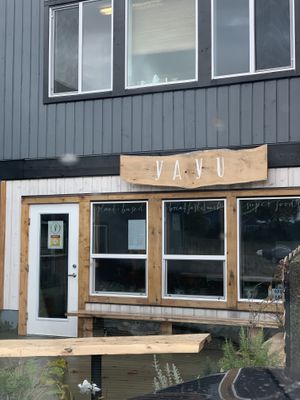 Outside  at Yayu in Ucluelet