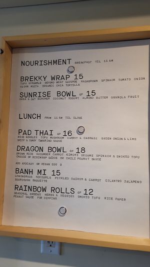 Main dishes at Yayu in Ucluelet