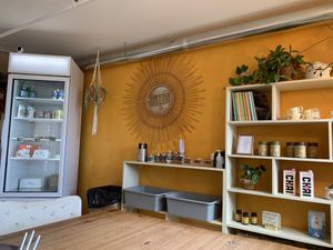 Cute decor  at Yayu in Ucluelet