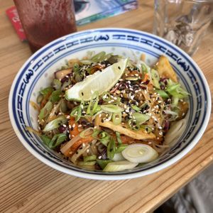 Pad thai  at Yayu in Ucluelet