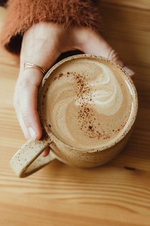 Mushroom Mocha at Yayu in Ucluelet