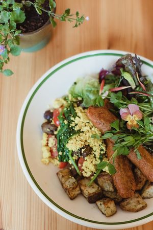 Nourish Bowl at Yayu in Ucluelet