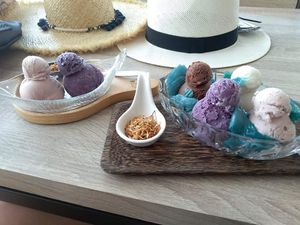 yummy at Lamai Coconut Ice Cream in Koh Samui