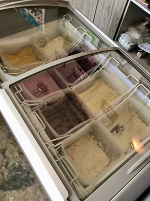 Flavors at Lamai Coconut Ice Cream in Koh Samui