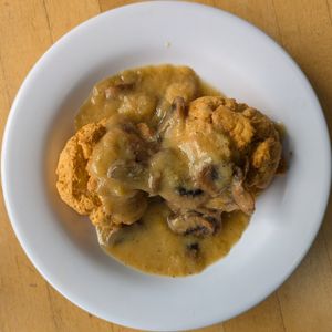 Biscuits & Gravy at Kyra's Bake Shop in Lake Oswego