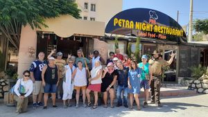 Petra night restaurant at Petra Night in Wadi Musa