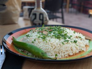 rice at Petra Night in Wadi Musa