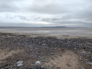 The view at St Elli's Bay in Llanelli