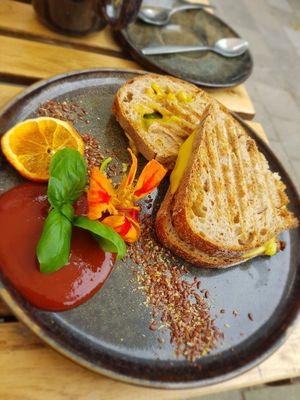 Tosti hawai at Mahalo in Groningen