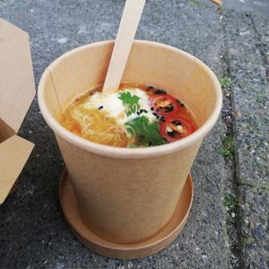 Dahl linzensoep at Mahalo in Groningen