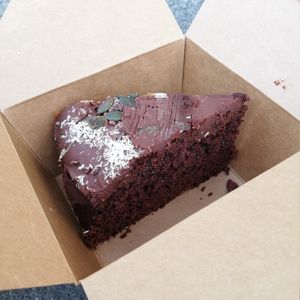 Choco taart at Mahalo in Groningen