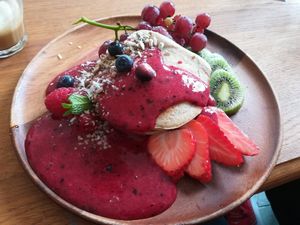 Delicious pancakes at Mahalo in Groningen