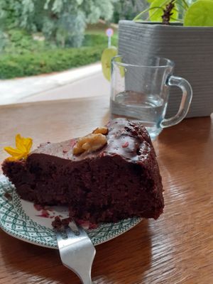 Chocotaart - I lllove it! at Mahalo in Groningen