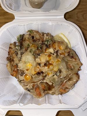 Yasai kakiage (vegan)  at Hinodeya Ramen - Downtown in San Francisco