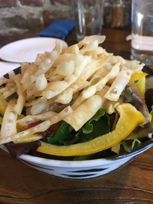 Salad at Hinodeya Ramen - Downtown in San Francisco