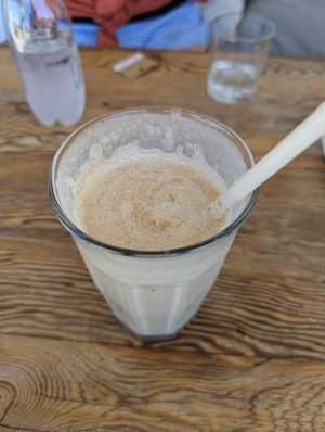 Vanilla milkshake at Blended in Cape Town