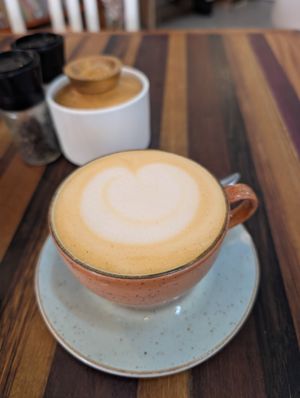 Rooibos almond latte at Blended in Cape Town