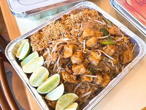 Tofu Pad Thai at Thai Cafe Lynn in Lynn