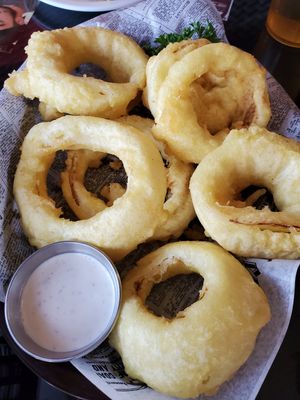 Onion Rings at Little City Grille in Boulder City