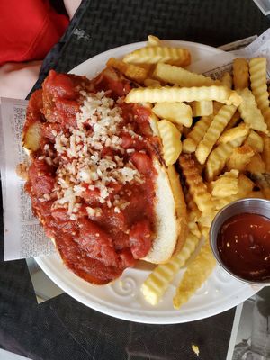 Meatball Sub at Little City Grille in Boulder City