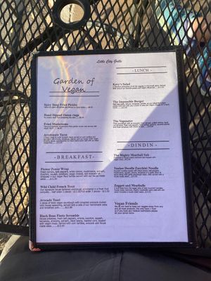 Many vegan options at Little City Grille in Boulder City