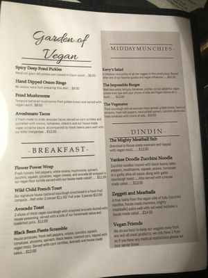 New menu! Check back for more items in the future,  they are working on additional items . at Little City Grille in Boulder City