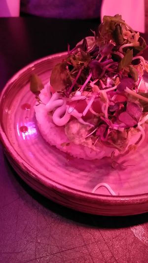 "salmon" dish at Rum Club in Utrecht