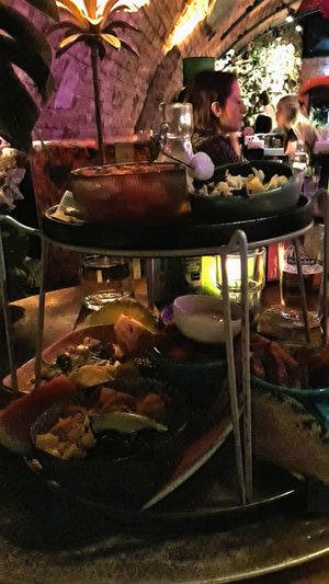 Selection of dishes. at Rum Club in Utrecht