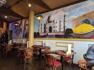 Interior at Obsession of India in Glasgow