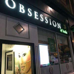 Hello at Obsession of India in Glasgow