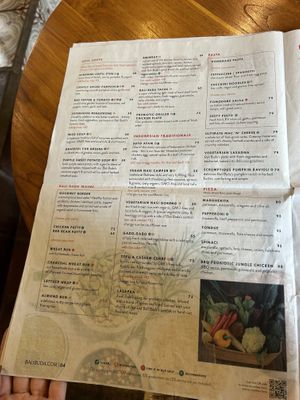 Menu June  at Bali Buda in Ungasan