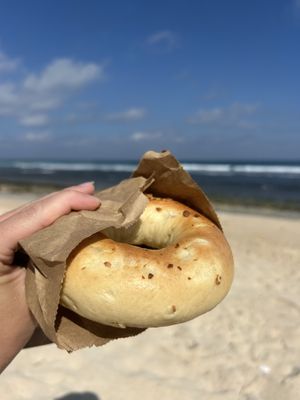 Vegan garlic bread - really good!  at Bali Buda in Ungasan