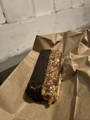 Vegan snicker take-away  at Bali Buda in Ungasan