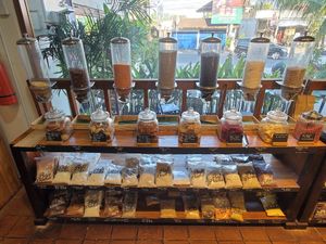 Zero waste refill station at Bali Buda in Ungasan