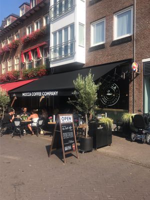 Outside at Mocca in Venlo