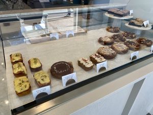 Mostly vegan cakes, some GF  at Petit by Sam in Amsterdam